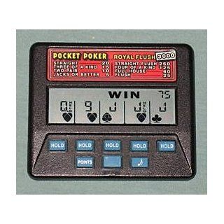 Pocket Poker Royal Flush 3000 (Radica Model #1310) Toys & Games