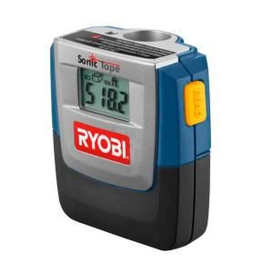 Ryobi 30 ft. Sonic Distance Tape Measure with Laser Pointer E49ST01