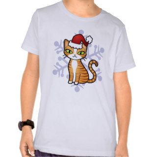 Design Your Own Cartoon Cat (Christmas) Tees