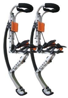 PowerStrider Sport (Black) (1 Pair Stilts) (Up to 151 Lbs.)  Recreational Stilts  Sports & Outdoors