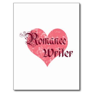 Romance Writer Postcards