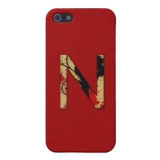 Capital letter "N" abstract design Covers For iPhone 5