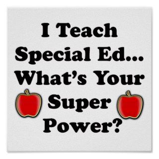 I Teach Special Ed. Print