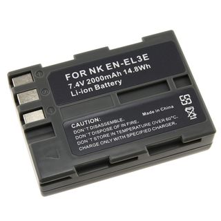 NIKON EN EL3e Compatible Li Ion Battery for D300 Eforcity Camera Batteries & Chargers