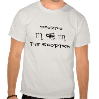 Scorpio The Scorpion Greek Zodiac tee shirt