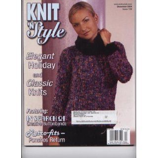 Knit 'n Style   December 2004   #134 Various Books