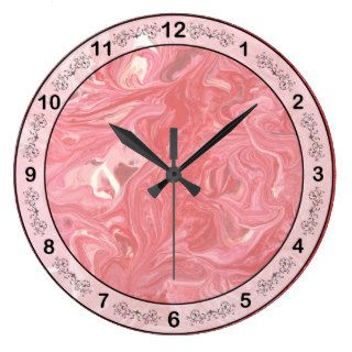 Abstract   Paint   My ice cream melted Wallclock