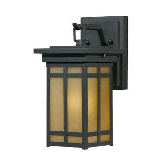 Energy Saving Blacksmith Bronze 1 light Outdoor Wall Light TRIARCH INTERNATIONAL Wall Lighting