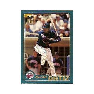2001 Topps Limited #136 David Ortiz /3085 Sports Collectibles