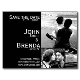 Customizable Save the Date Announcement Postcards