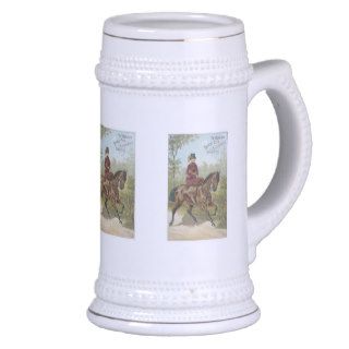 Woolson Spice Co Horse Trading Card Coffee Mugs