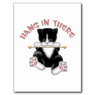 Hang In There Postcard