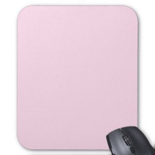 Plain Pink Background Mouse Pad