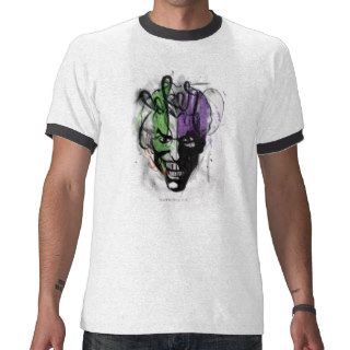 The Joker Neon Airbrush Portrait Tees
