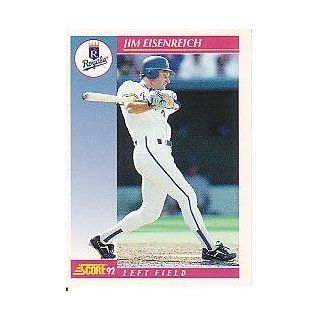 1992 Score #158 Jim Eisenreich Sports Collectibles