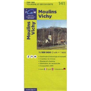 141  Moulins/Vichy 1100, 000 (English, French and German Edition) Ign 9782758515333 Books