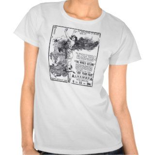 The World Aflame 1919 vintage movie ad T shirt