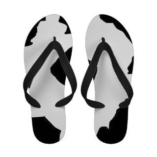 Cow Print Sandals