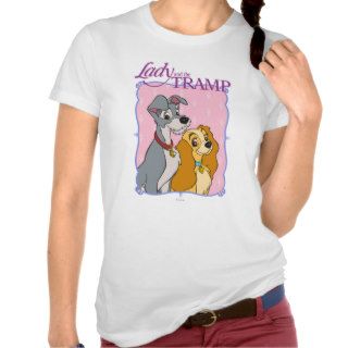 Lady and the Tramp   Frame Tshirts