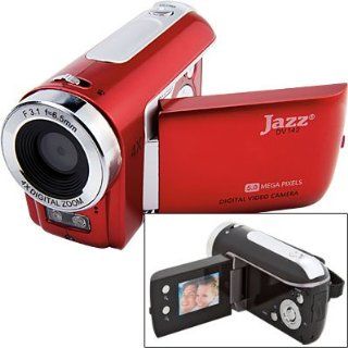 Jazz Dvk142 5mp Digital Video Camera 4x Digital Zoom (Black)  Camera & Photo