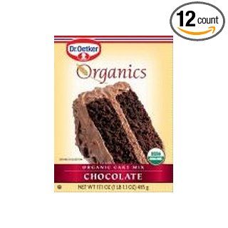 Oetker Organic Cake Mix Chocolate   16.1 ounce each    12 per case.