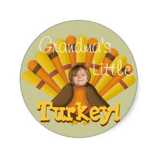 "My Little Turkey" Envelope Seals/Stickers