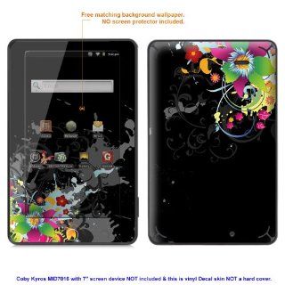 Decal Skin sticker for Coby Kyros MID7016 7" screen tablet case cover MID7016 147  Players & Accessories