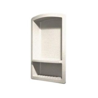 Swanstone Recessed Wall Mount Solid Surface Soap Dish and Accessory Shelf in Babys Breath RS 2215 168