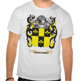 Simonds Coat of Arms (Family Crest) Tshirts