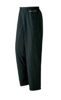 MontBell Rain Trekker Pants   Men's   L   Black  Athletic Pants  Sports & Outdoors