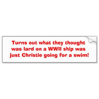 Conservative Products Bumper Sticker