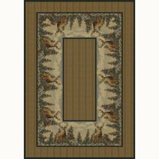 United Weavers Standing Proud 5 ft. 3 in. x 7 ft. 6 in. Contemporary Lodge Area Rug 132 41017 58