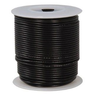 Ul1007 1569 18 Awg Stranded Hook Up Wire 100 Feet Black Electronic Component Wire