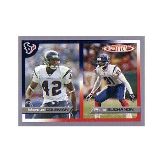 2005 Topps Total Silver #152 Phillip Buchanon/Marcus Coleman Sports Collectibles
