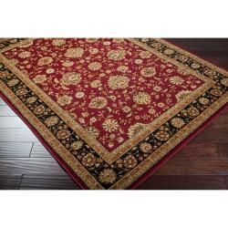Woven Red Helminth Olefin Rug (7'10 x 10'3) 7x9   10x14 Rugs