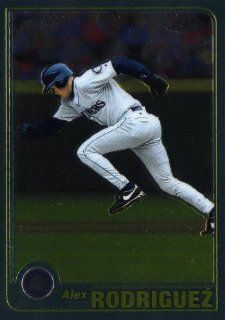 2001 Topps Chrome Baseball #153 Alex Rodriguez at 's Sports Collectibles Store