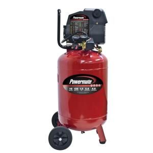 Powermate 10 Gal. Portable Electric Air Compressor with Extra Value Kit VLP1581019
