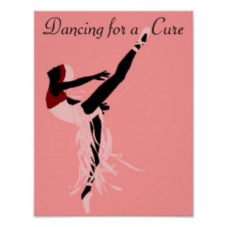 DANCING FOR A CURE BALLERINA print