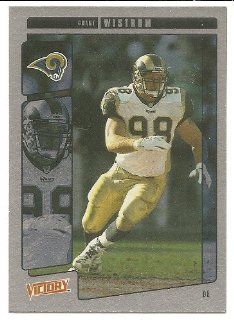 Grant Wistrom 2001 Upper Deck Rookie F/X St. Louis Rams Foil Card #177 