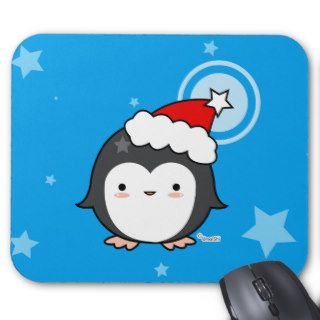 Penguin Puff mousepad