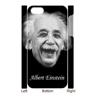 Custom Albert Einstein Cover Case for IPhone 5/5s WIP 154 Cell Phones & Accessories