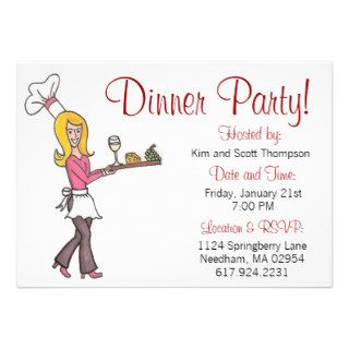 Dinner Party Invitation