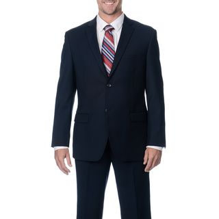 Caravelli Men's Slim Fit Navy 2 button Suit Suits