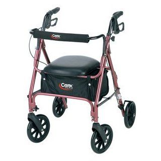 Walker 4 Wheel 8" Wheel Retail Box   Carex Health Brands A22200 Health & Personal Care