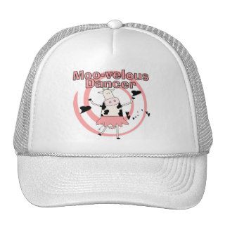 Cow Ballerina Tshirts and Gifts Trucker Hat