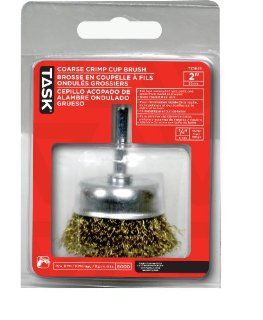 Task Tools T25625 Coarse Crimp Wire Cup with  2 Inch Diameter