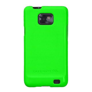 Neon Lime Green Background Samsung Galaxy S2 Covers