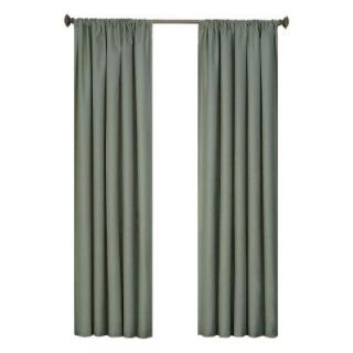 Eclipse Kendall Blackout Stone Blue Curtain Panel, 63 in. Length 10707042X063STB