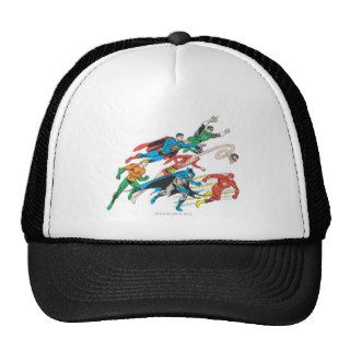 Justice League of America Group 5 Mesh Hat