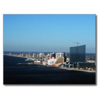Atlantic City Skyline Postcards
